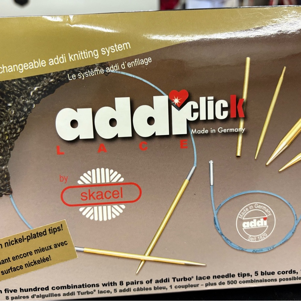 Addi Click Lace Knitting Needle Set
